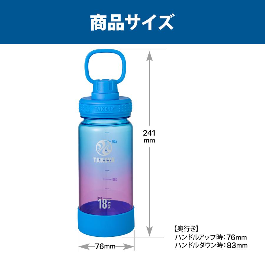 TAKEYA FLASK タケヤ 水筒 デュラブルボトル グラデーション520ml 18oz
