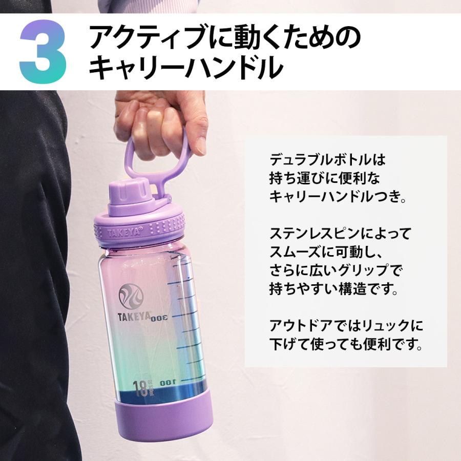TAKEYA FLASK タケヤ 水筒 デュラブルボトル グラデーション520ml 18oz