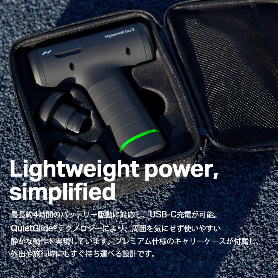 HYPERICE（ハイパーアイス） 正規品 Hypervolt Go 3 ハイパーボルト