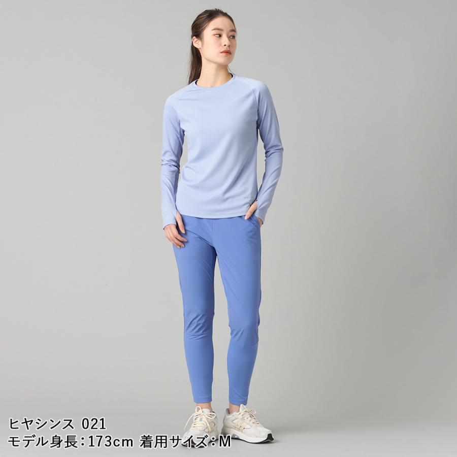お値下げChacott ライトブルー レイヤードウェア Chacott BALANCE チャコット ヨガウェア トップス ランナーズロング
