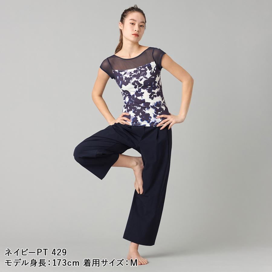 Chacott BALANCE チャコット ヨガウェア トップス ローズシルエット