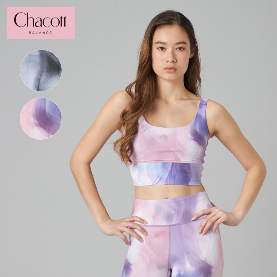 Chacott BALANCE チャコット ヨガウェア トップス インクアート