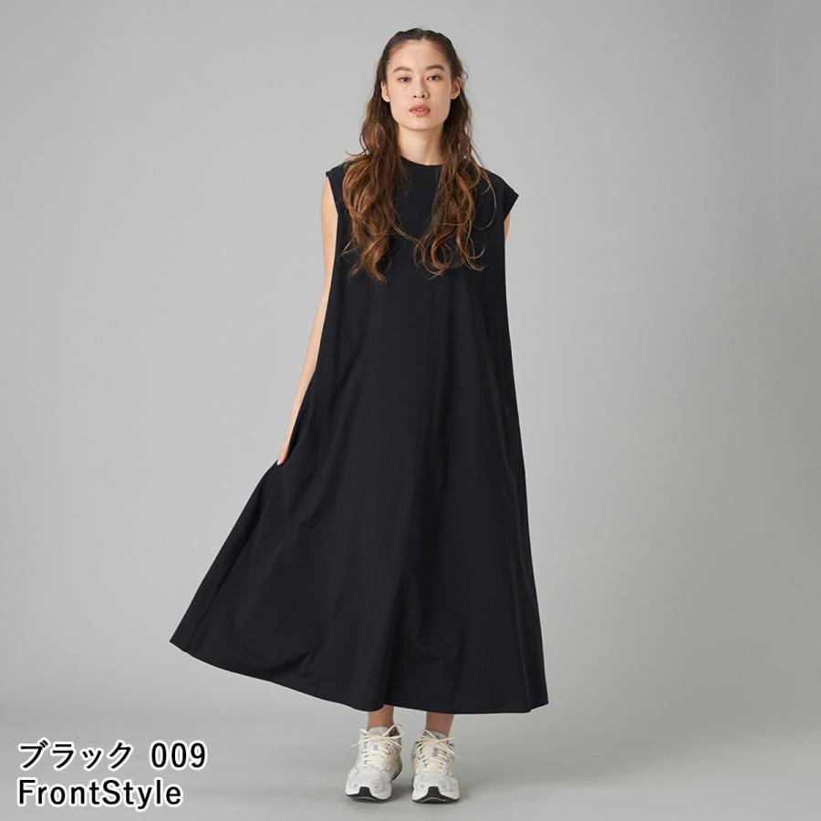 チャコット EasyCare+ツイストワンピース 256230-0408-61 ヨガウェア 2026SS 春 夏 フレンチスリーブ 半袖 Aライン 前後2way レディース 体型カバー 送料無料の画像