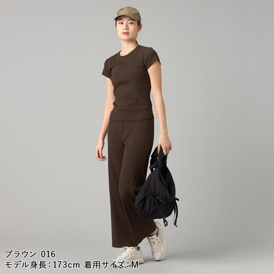 Chacott BALANCE チャコット ヨガウェア トップス ソフトリブTシャツ
