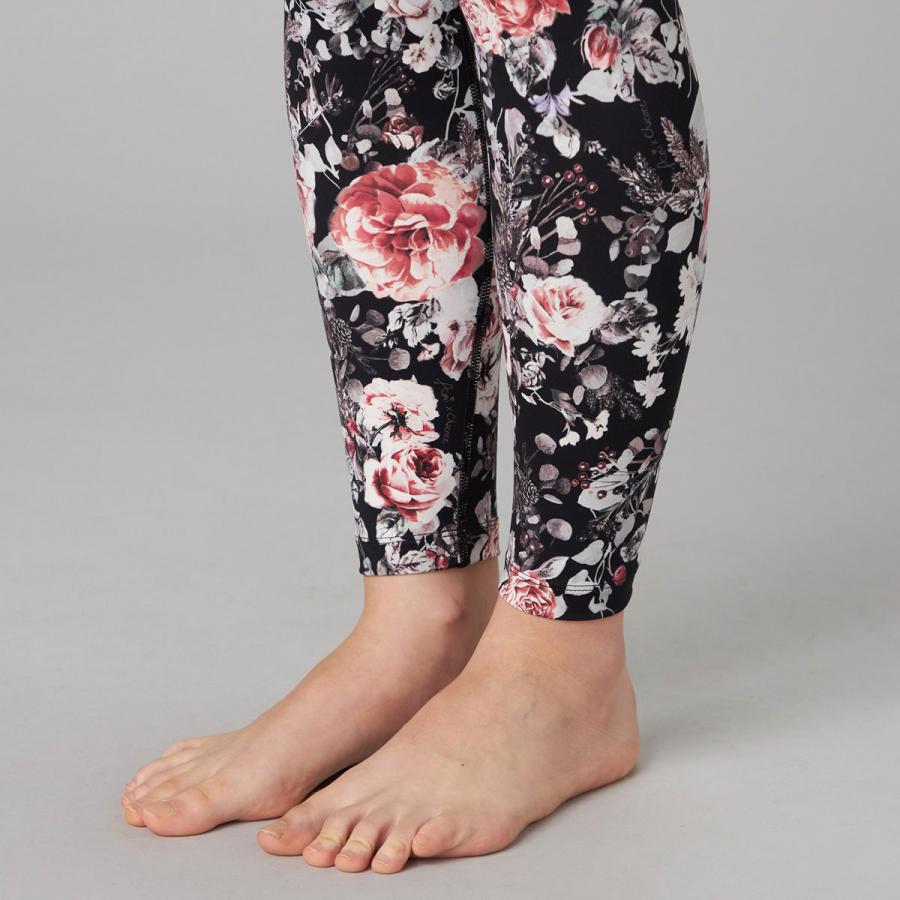 Chacott BALANCE チャコット ヨガウェア ボトムス ホリデーローズ