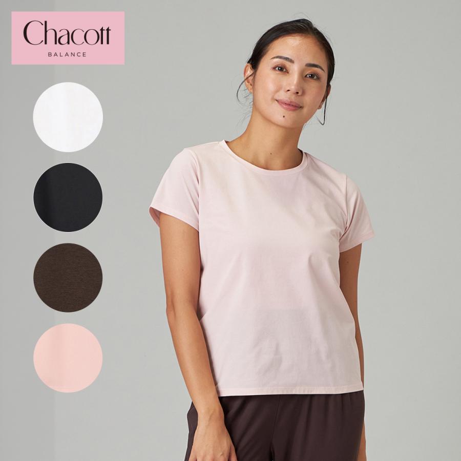 Chacott BALANCE チャコット ヨガウェア トップス EasyCare+Tシャツ