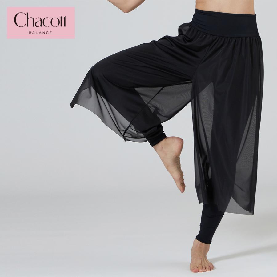 Chacott BALANCE チャコット ヨガウェア ボトムス レイヤード Chacott BALANCE チャコット ヨガウェア ボトムス レイヤード