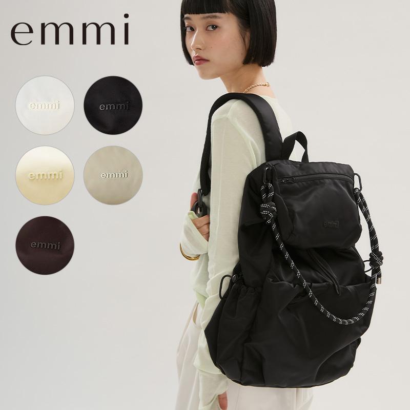 新品 emmi マルチユースバックパック 2way emmi エミ マルチユースバックパック 13WGB263301 2026SS 春 夏