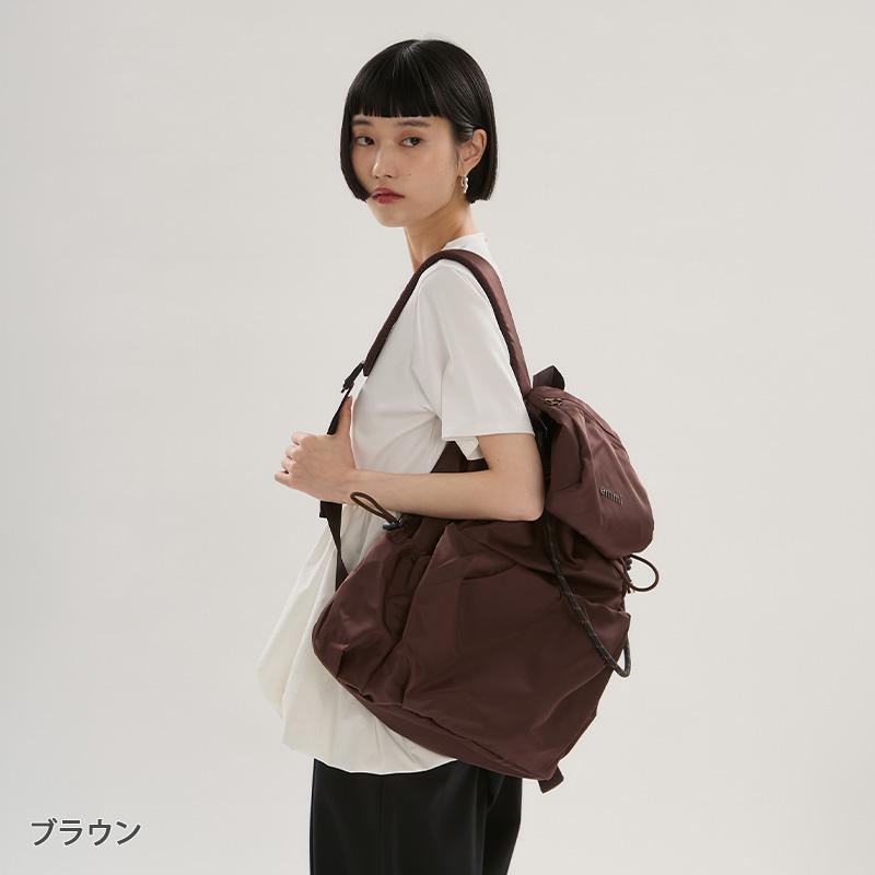 emmi マルチユースバックパック emmi エミ マルチユースバックパック 13WGB263301 2026SS 春 夏
