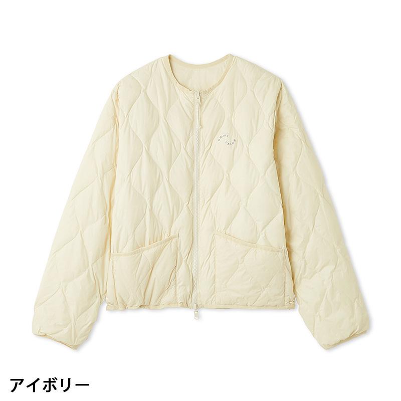 emmi セール エミ ヨガ アウター emmi×TAION リバーシブルダウン 