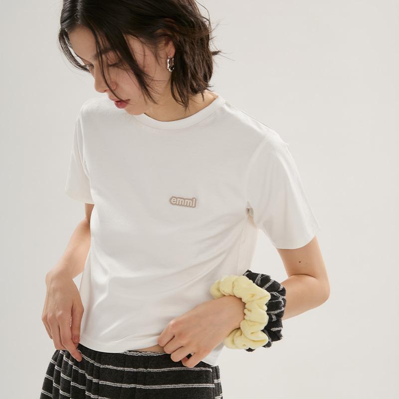 emmi yoga（エミヨガ） エミ ヨガ ヨガウェア トップス emmiロゴ