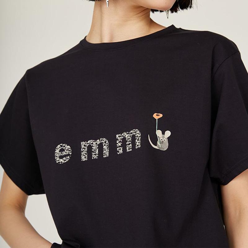 【emmi × Leo Lionni】フレデリック　Tシャツ　エミ　レオレオニ emmi yoga（エミヨガ） エミ emmi トップス emmi×Leo Lionni emmiロゴ