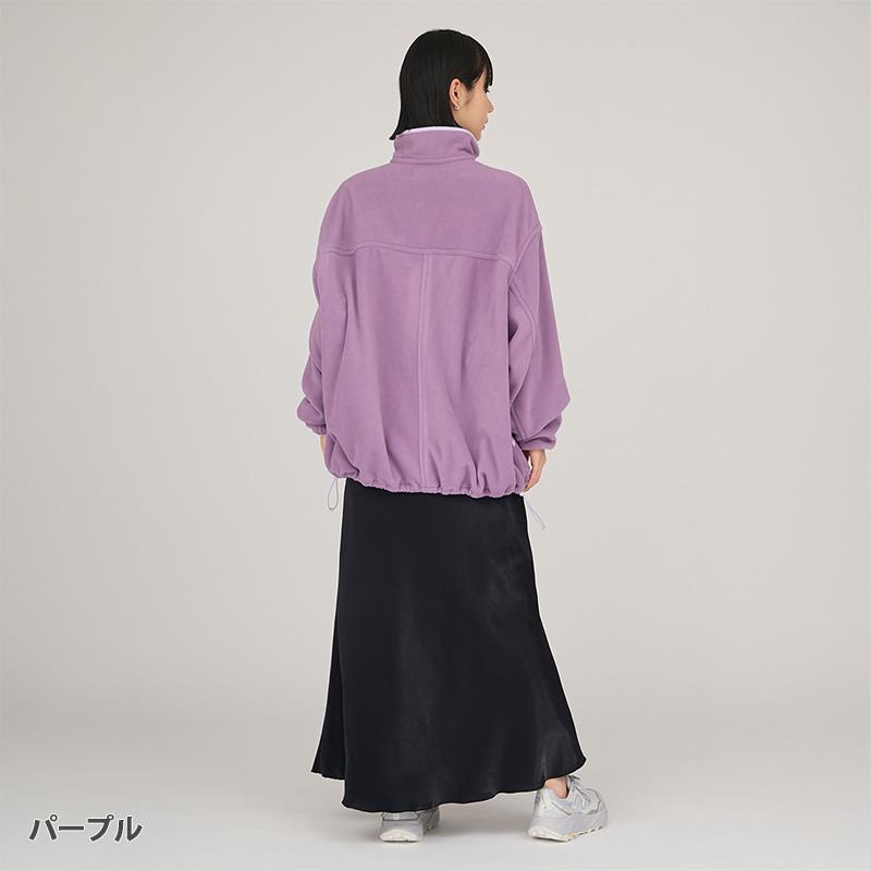 emmi エミ トップス ecoフリースハーフジッププルオーバー 13WCT255012