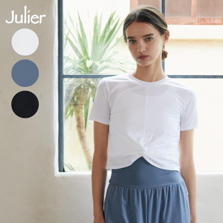 Julier（ジュリエ） ヨガウェア トップス アクティブフローコンパクトT