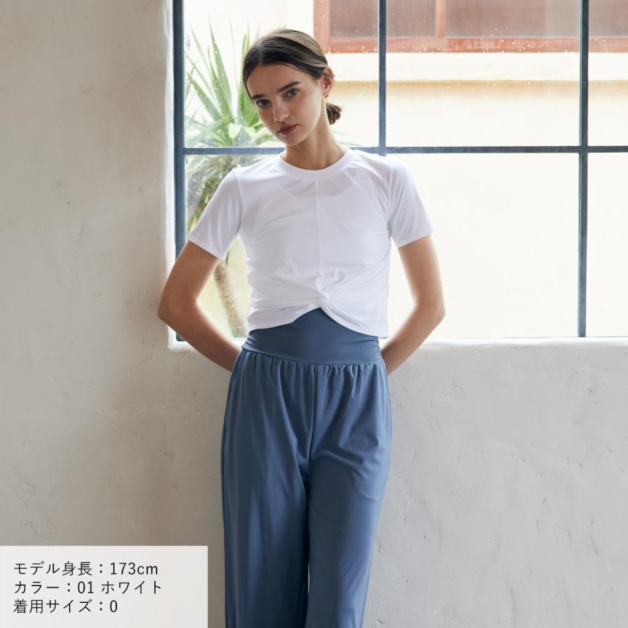 Julier（ジュリエ） ヨガウェア トップス アクティブフローコンパクトT