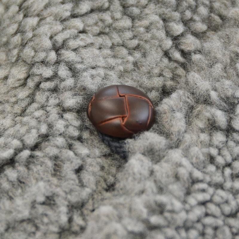 GYMPHLEX（ジムフレックス） セール ボア ベスト ボタン フード付き #J