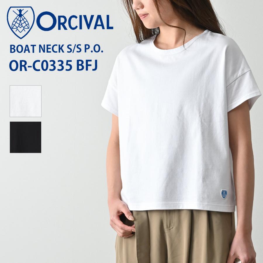 ORCIVAL（オーシバル） オーチバル ボートネック半袖プルオーバー BOAT 