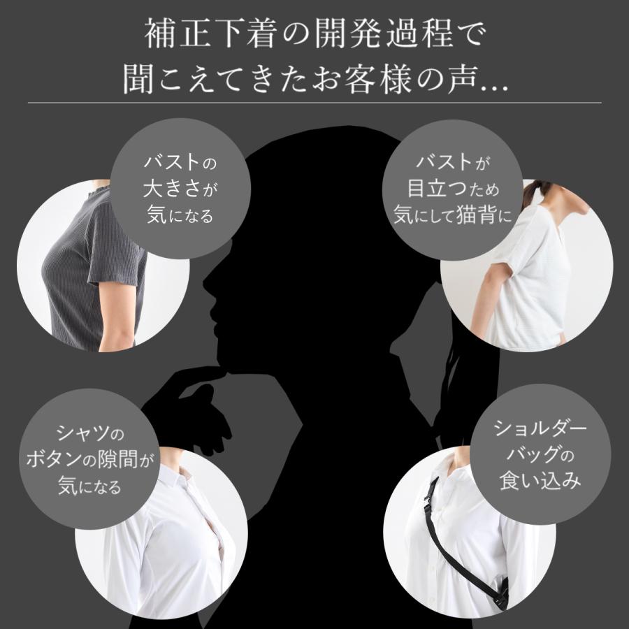 エヌスタイル Nstyle アップデート版 ハーフトップ Updated Ed. 着やせ ブラ ノンワイヤー 胸を小さく見せる 和装 ナベシャツ 男装 グッドデザイン賞 送料無料の画像