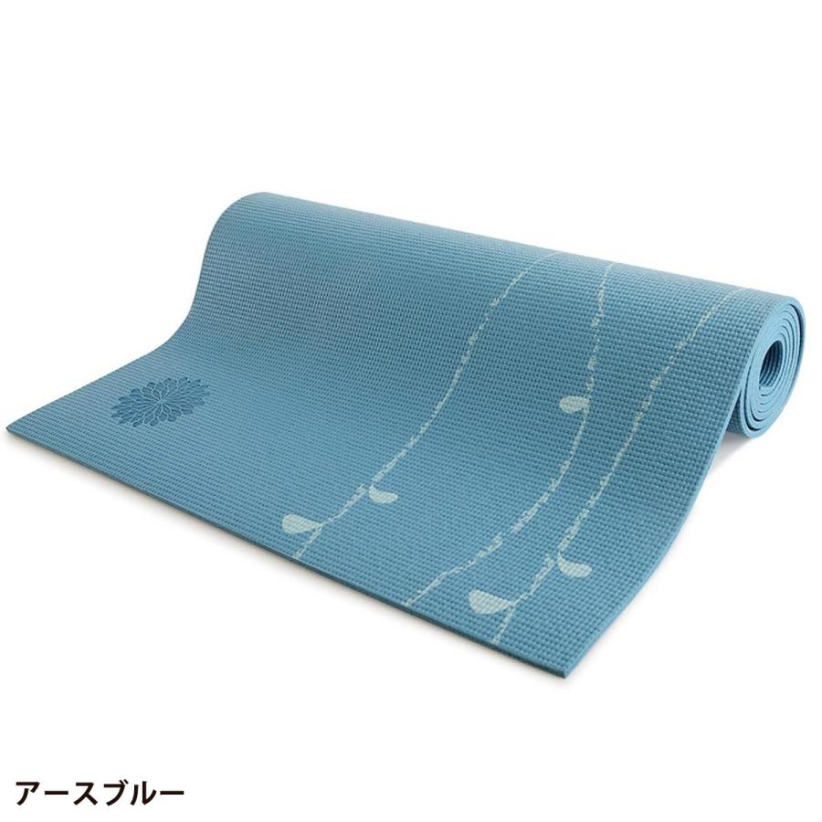 easyoga（イージーヨガ） ナーディヨガマット6mm ヨガ 柄マット PVC