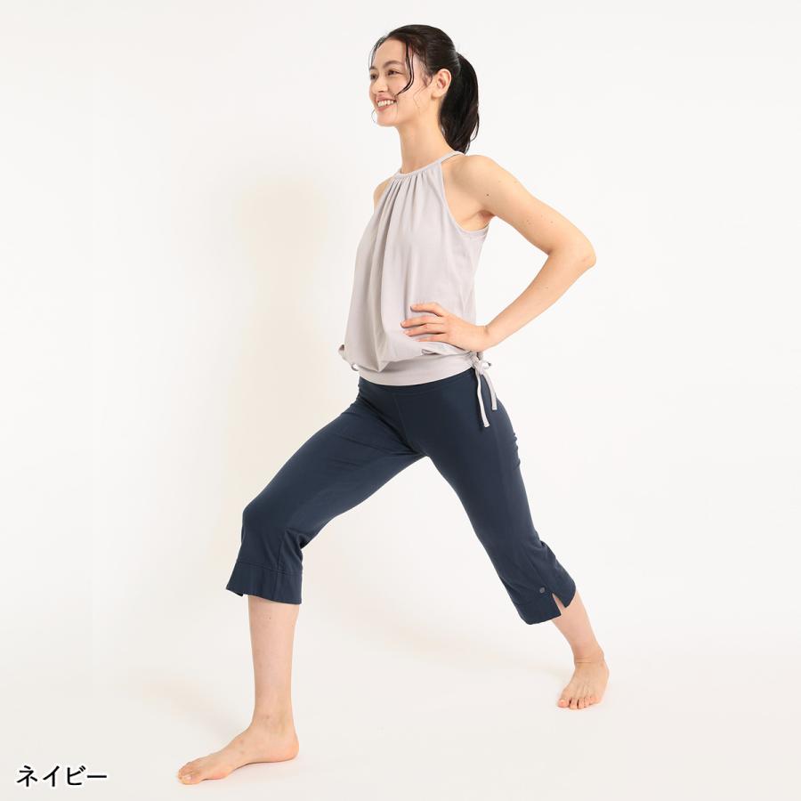 お歳暮 スリア ヨガウェア ヴァニラカプリ SU-P048 定番 ヨガウエア