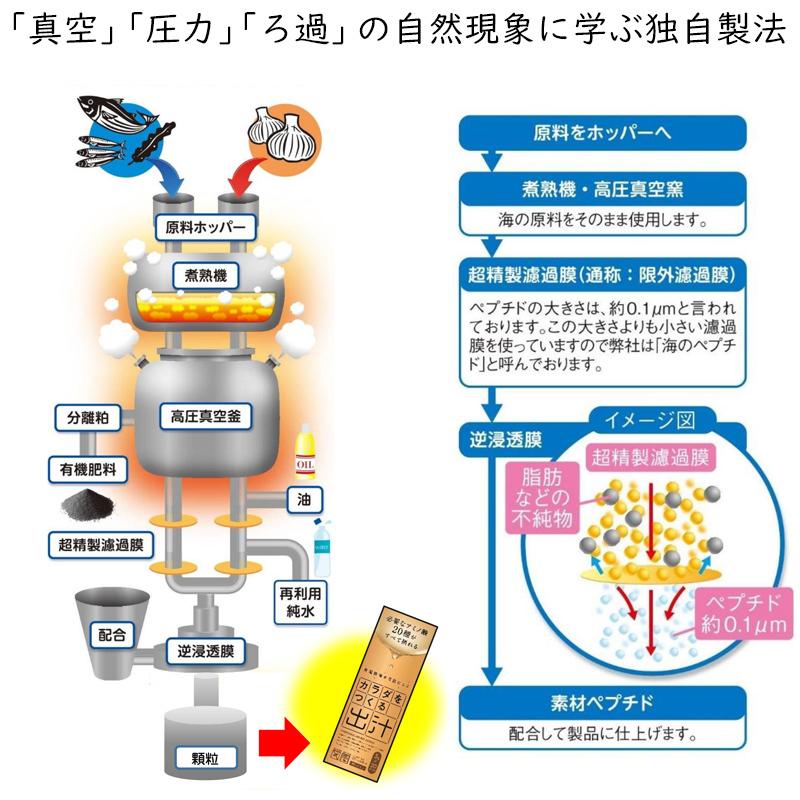 カラダをつくる出汁5g×20本 3箱セット 顆粒タイプ ビーバン お出汁 20