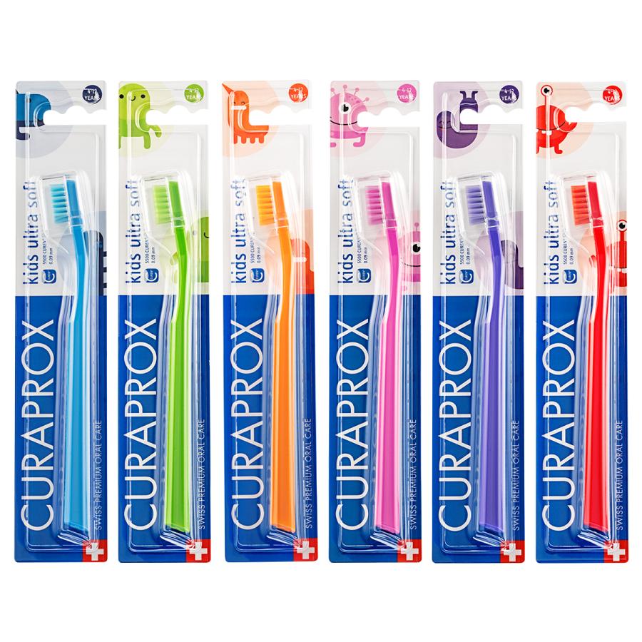 CURAPROX クラプロックス キッズ 歯ブラシ 3本セット 5500 4才