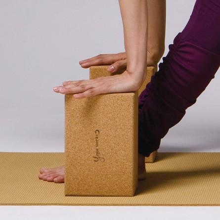 Yoga works ヨガワークス　ヨガブロック コルク　M セット 楽天市場】ヨガワークス コルクヨガブロック M（2個セット