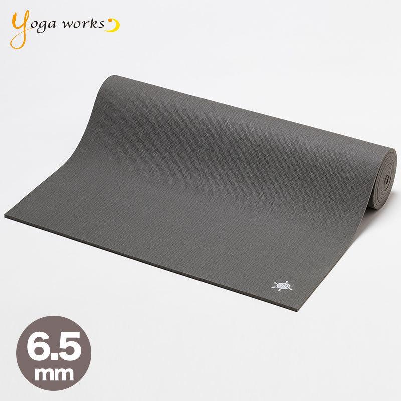 ヨガワークス ヨガマット ザ・ブラックマット・ツー 6.5mm yogaworks