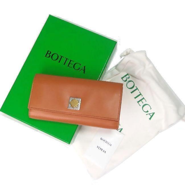 ボッテガ ヴェネタ BOTTEGA VENETA フレンチカーフ コンチネンタル長 