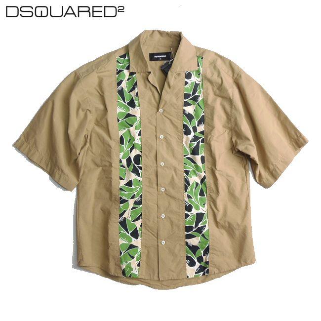 DSQUARED2 ディースクエアード コレクション オーバーサイズ シャツ 44 