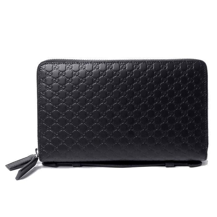 正規品 GUCCI グッチ オーガナイザー 長財布 （トラベルウォレット） マイクログッチシマ 449246 BMJ1N 1000 ブラック 新品 SALE ブランド メンズ 多収納 【XUR1490317401】(54000円)