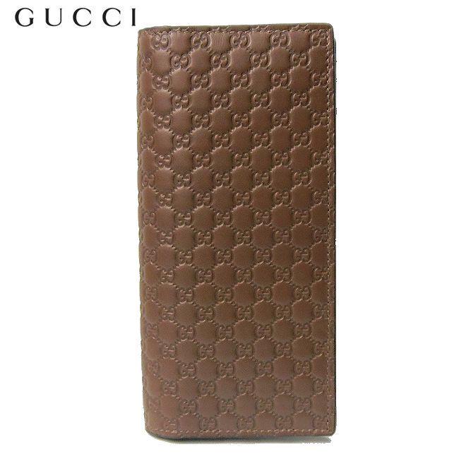 Gucci グッチ マイクロ グッチシマ 2つ折り 長札入れ 長財布 ブラウン系 新品 Sale ブランド メンズ Gucciwallet0 Style Import 通販 Yahoo ショッピング