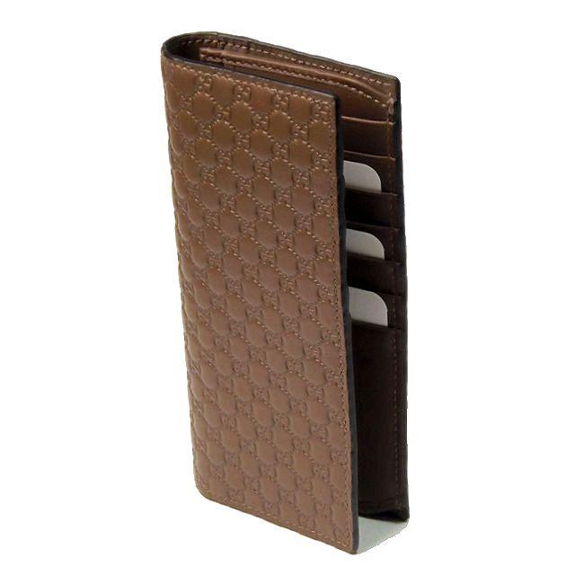 Gucci グッチ マイクロ グッチシマ 2つ折り 長札入れ 長財布 ブラウン系 新品 Sale ブランド メンズ Gucciwallet0 Style Import 通販 Yahoo ショッピング