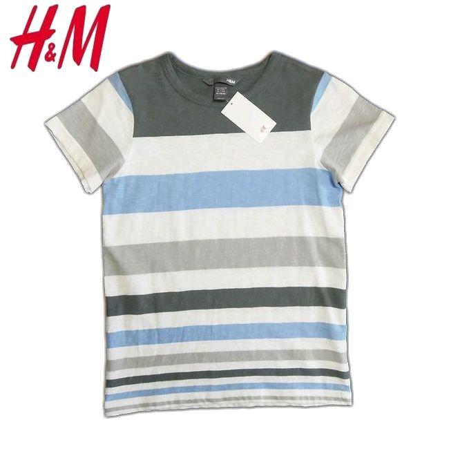 H M エイチアンドエム マルチボーダー 半袖 Tシャツ No 2 7 8y 新品 ブランド 春夏 キッズ 130cm 7 8歳 Hm306 Style Import 通販 Yahoo ショッピング