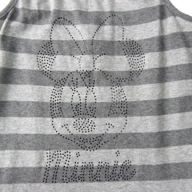 H M Young Disney エイチアンドエム ディズニー ミニー ラインストーン ビスチェ グレーボーダー 新品 ブランド 春夏 11 12歳 13 14歳 Hm405 Style Import 通販 Yahoo ショッピング