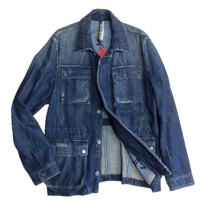 ヤコブコーエン JACOB COHEN 色落ち加工 デニム ジャケット J8084 00991W3 49C01 003 インディゴ 50サイズ 【新品】 ブランド メンズ イタリア製 ヤコブコーエン JACOB COHEN 色落ち加工 デニム ジャケット J8084 00991W3 49C01 003 インディゴ 50サイズ 【新品】 ブランド メンズ イタリア製