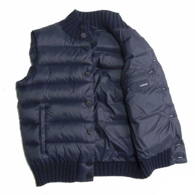 Lardini ラルディーニ リブニット ダウンベスト ネイビー 50サイズ 新品 ブランド メンズ 秋冬 Lardini023 Style Import 通販 Yahoo ショッピング