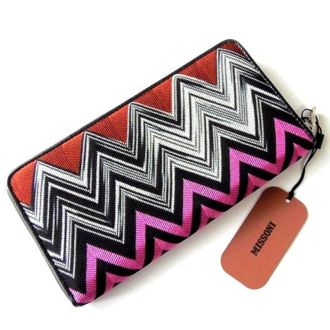 Missoni ミッソーニ ラウンドファスナー 長財布 Mx 1005 マルチカラー 2 新品 クリアランス Missoni103 Style Import 通販 Yahoo ショッピング