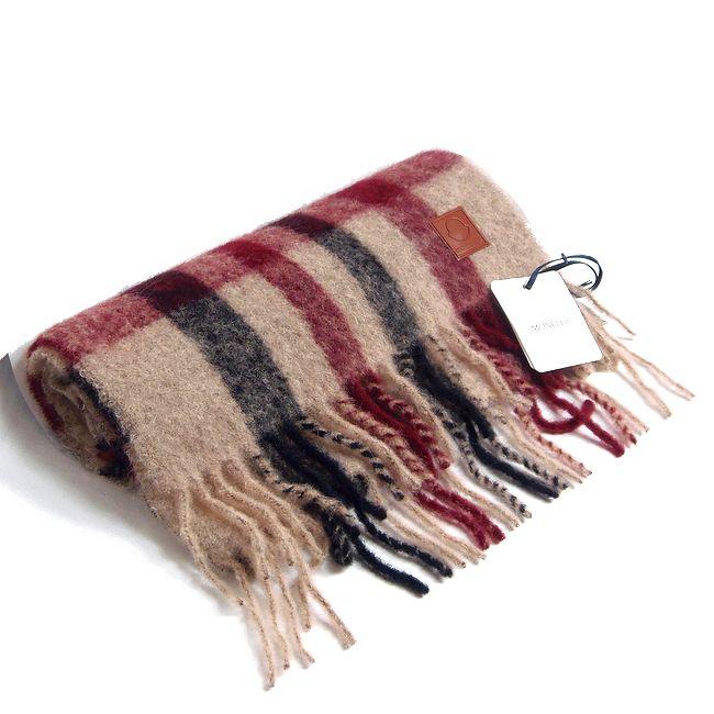 MONCLER モンクレール モヘア×アルパカ フリンジ マフラー 3C000 26  