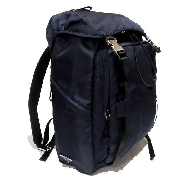 Prada プラダ メンズライン リュック バックパック 2vz062 ネイビー 新品 Sale Prada001 Style Import 通販 Yahoo ショッピング