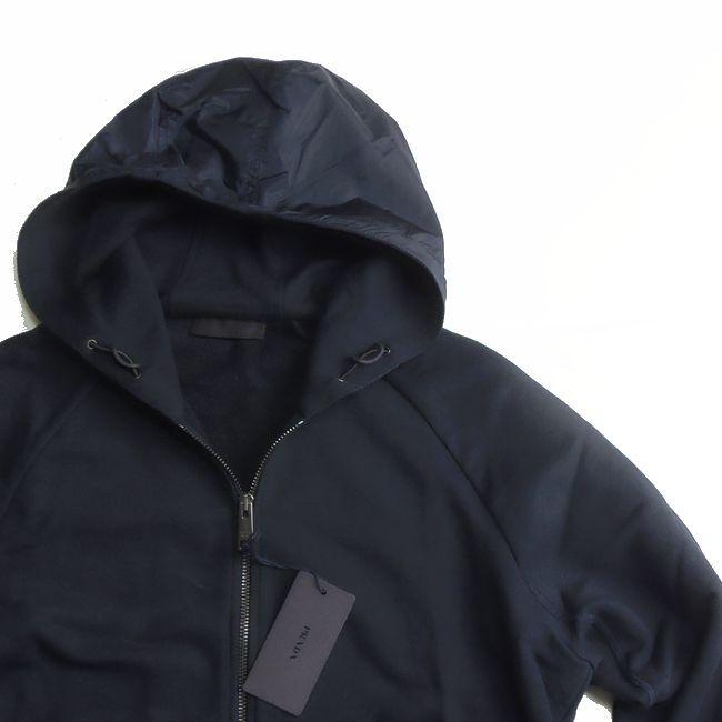 PRADA プラダ ジャージ×ナイロンフード パーカー SJC185 Q86 F0008 M