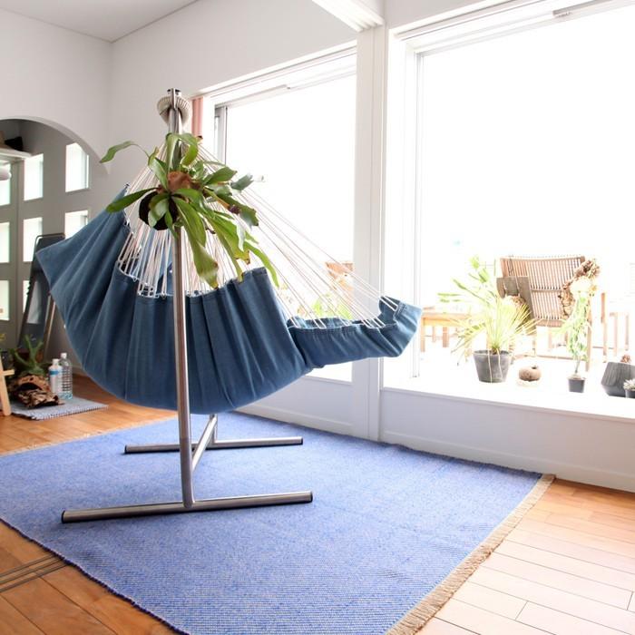 Jarapa COY RUG コイラグ：ブルー 140×200cm（JARAPA スペイン製