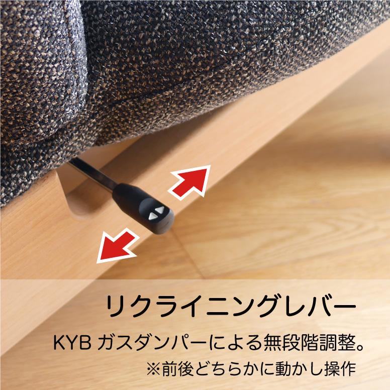 HUG LOUNGE CHAIR-L+ ハグラウンジチェア レザー+：カームグレー