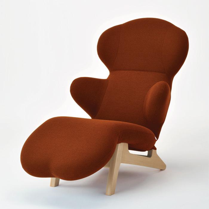 HUG LOUNGE CHAIR ハグラウンジチェア：テラコッタ（HUGHAPPY