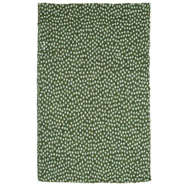 はんページ JARAPA ハラパラグ／クローバー：約140×200cm（リサイクルラグ