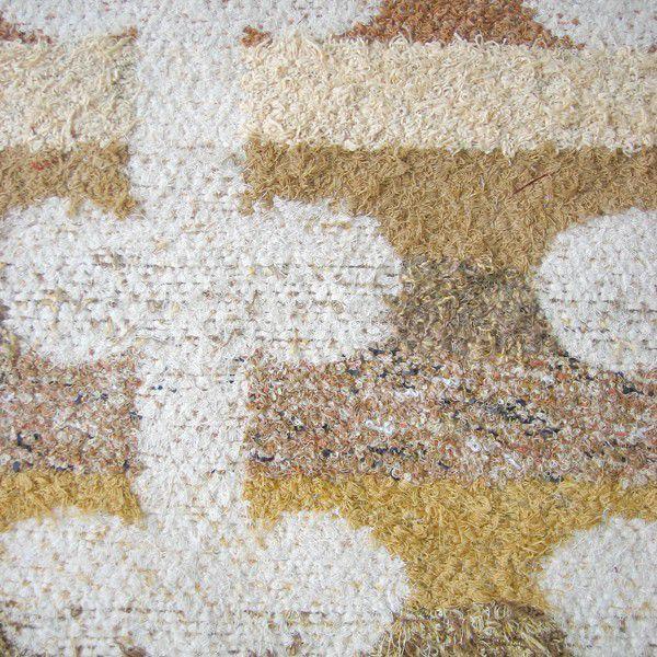 Jarapa ハラパラグ／リーフ：約170×240cm（リサイクルラグ、ラグマット