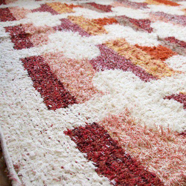 新品未使用JARAPAラグ Jarapa JARAPA ハラパラグ／マルチカラー：約140×200cm