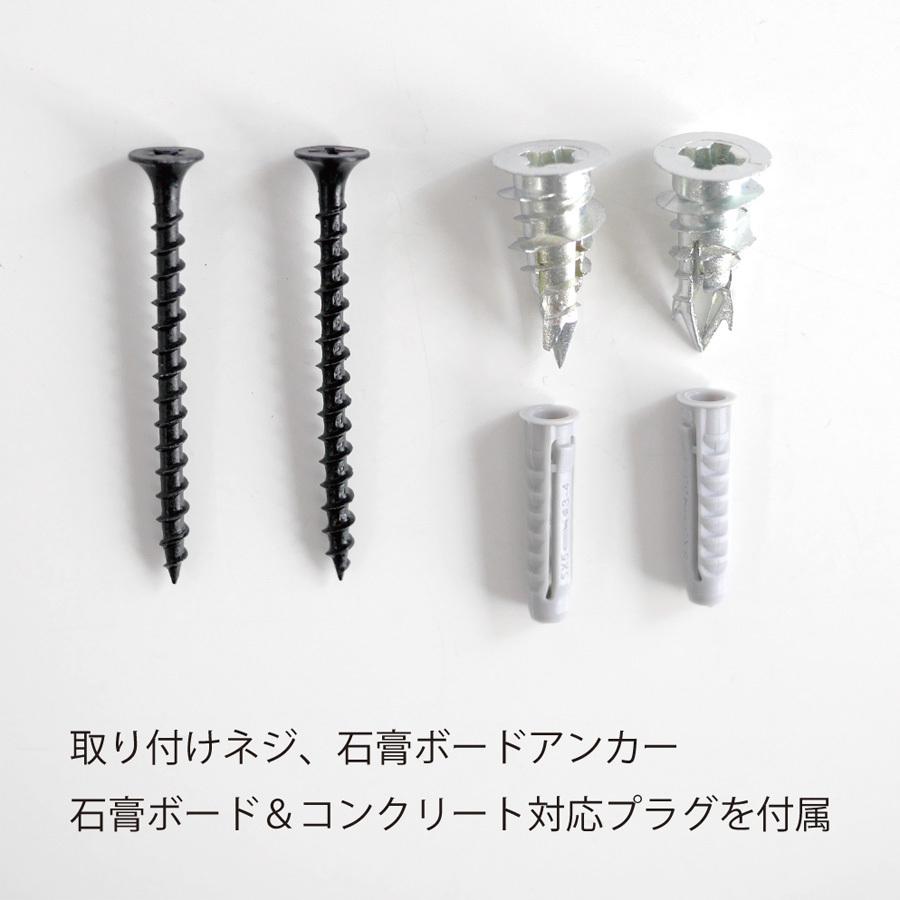 無垢チーク材＆4連大きなアイアンダブルフックのウォールコート