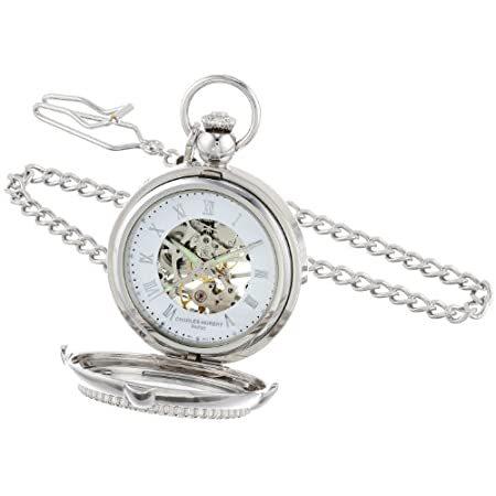 チャールズヒューバート Charles-Hubert-Paris 3847 Mechanical Picture Frame Pocket Watch with Screw