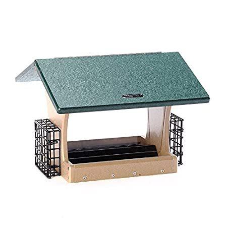 【71%OFF!】 送料無料 一部地域を除く Birds Choice SN300-S Recycled 7 Quart 2-Sided Hopper with Suet Cages forerunners.com.s57436.gridserver.com forerunners.com.s57436.gridserver.com